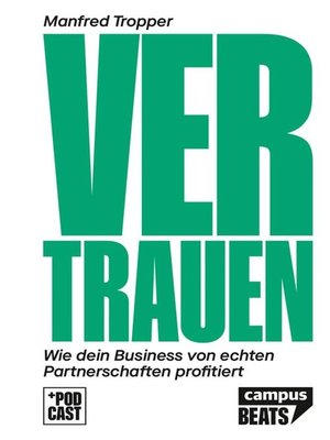 cover image of Vertrauen